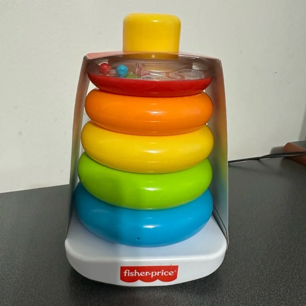 Fisher-Price Colorful Stacking Rings - Picture 3 of 6